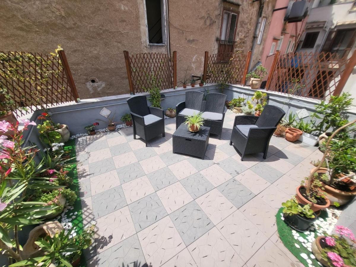 Casetta Poli- Appartamento Con Terrazza - Centro Storico 巴勒莫 外观 照片